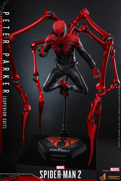Hot Toys Superior Spider Man Swings Into Action With This Slick Sixth
