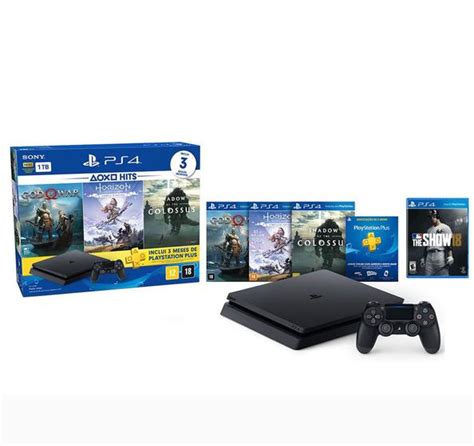 Console Playstation Slim Tb Hits Bundle Jogos Controle