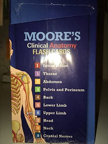 Moore S Clinical Anatomy Flash Cards Weekly Ads Online