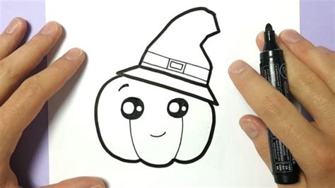 20 DIY Draw So Cute Halloween Things on Paper – EntertainmentMesh