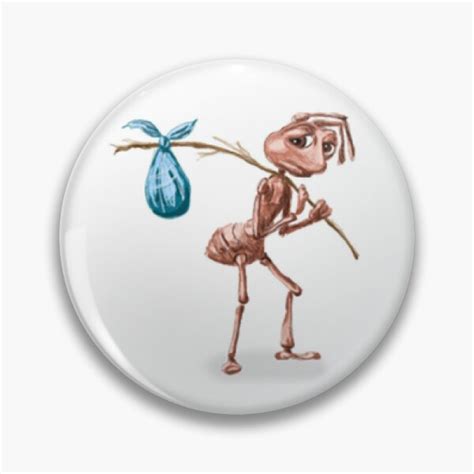 "How it Feels to... Sad Ant Meme" Pin for Sale by ZackSnacks | Redbubble