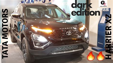 2019 Tata Harrier Dark Edition Harrier Xz Dark Edition Detailed