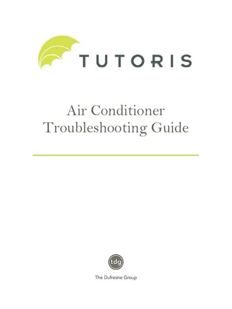 Air Conditioner Troubleshooting Guide | PDF | Air Conditioning ...