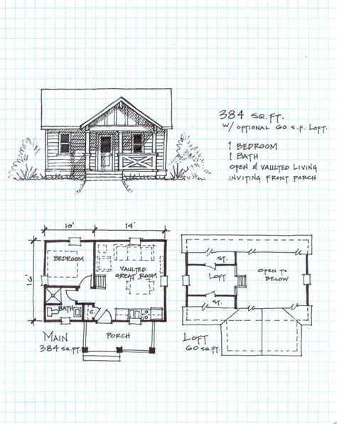 One Bedroom Cabin Plans - WoodWorking Projects & Plans