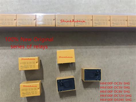 15pcs-HK4100F-DC3V-SHG-HK4100F-DC5V-SHG-HK4100F-DC9V-SHG-HK4100F-DC12V ...