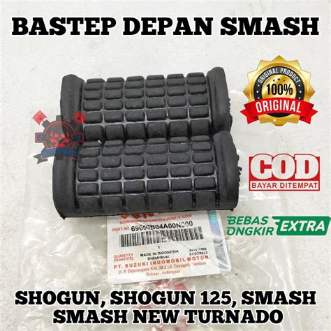 Jual BASTEP FOOTSTEP DEPAN SHOGUN SMASH NEW SHOGUN 125 TURNADO ASLI