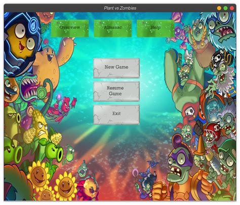 Plant Vs Zombie Game Plant Vs Zombie Android Game Made In Javafx