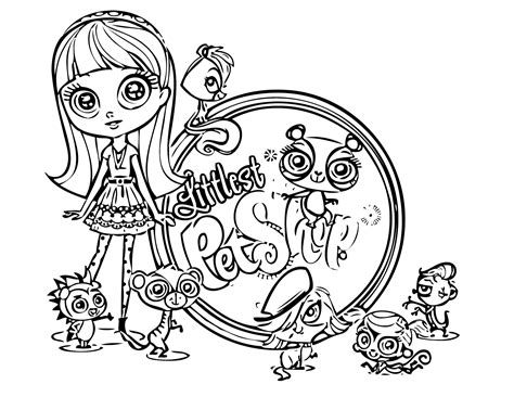 Littlest Pet Shop Coloring Pages - Best Coloring Pages For Kids