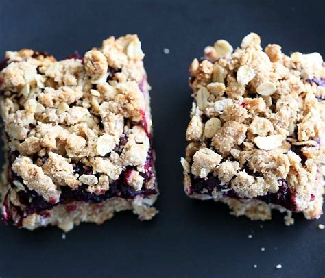 Cranberry Blueberry Crumb Bars Vegan Richa