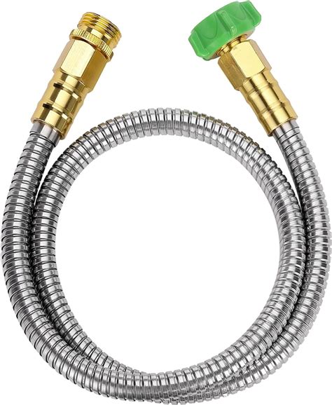 Unco Short Garden Hose Feet Heavy Duty Stainless Steel Water