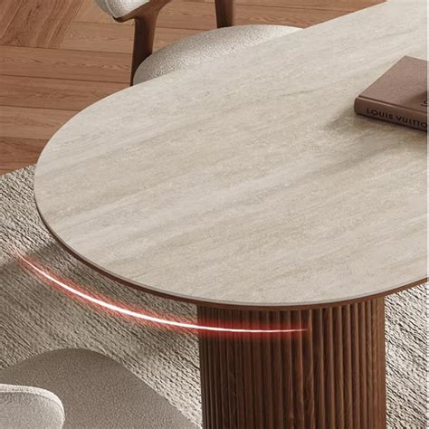 ASS Comfort Zone Cave Stone Rock Plate Oval Dining Table And Chair Wayfair