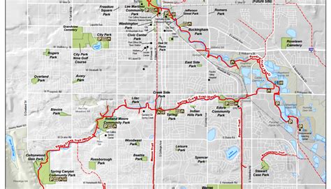 Town On Two Wheels Fort Collins City Bike Trails