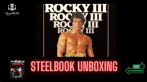 ROCKY 3 4K STEELBOOK UNBOXING YouTube