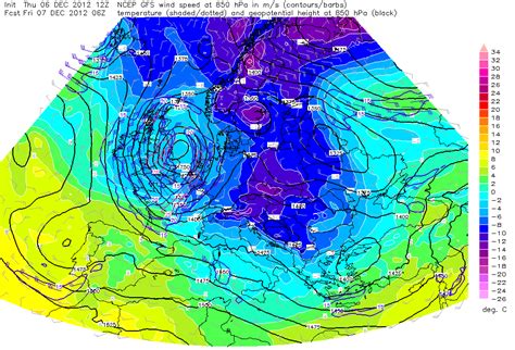 Arktyczna masa powietrza Polscy Łowcy Burz Skywarn Polska