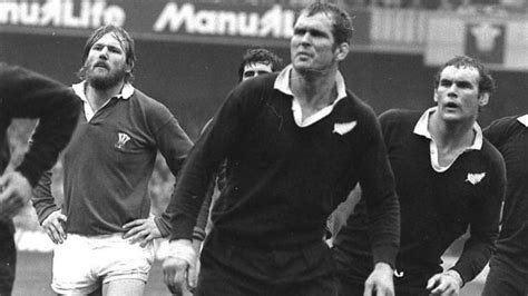 Frank Oliver And Andy Haden In A Lineout Against Wales 1978 Rugby