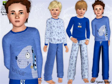 The Sims Resource Woof Pyjamas