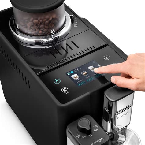 De'Longhi Rivelia Fully Automatic Espresso & Cappuccino Machine - Black