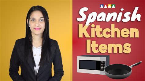 Kitchen Items In Spanish