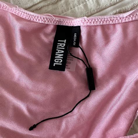 Triangl Bikini Tie Bottoms Never Worn Actual Tag Depop