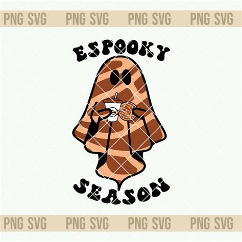 Spooky Conchas Png Svg Mexican Conchas Ghost Halloween Png Etsy