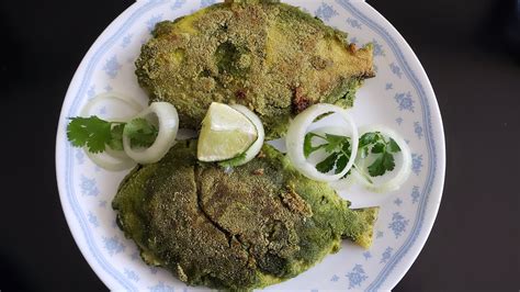 How To Make Stuffed Pomfret Paplet With Green Chutney