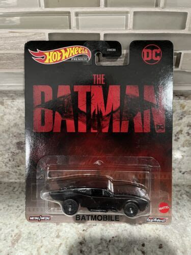 Hot Wheels Premium Dc The Batman Batmobile Movie Car Hotwheels Real