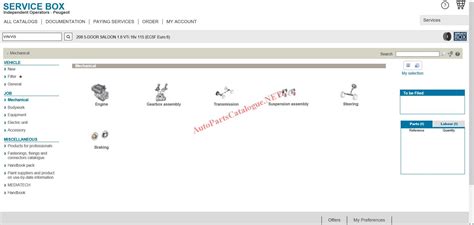 Peugeot Spare Parts Catalogue | Reviewmotors.co