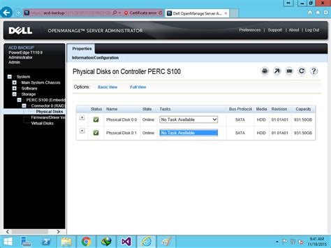 How To Unassign Global Hot Spare Drive PERC S100 DELL Technologies
