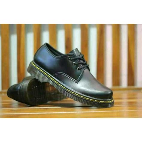 Jual Sepatu Dokmar Pendek Boots Pria Hitam Pria Keren Black Terbaru Dr