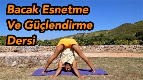 Esnek ve Güçlü Bacaklar Yoga Dersi Başlangıç Orta Seviye YouTube