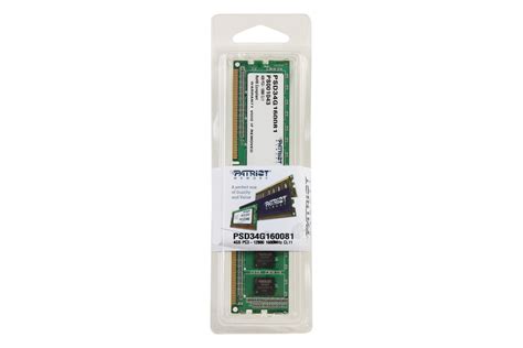 قیمت رم پاتریوت Signature Line ظرفیت 4 گیگابایت از نوع Ddr3 1600