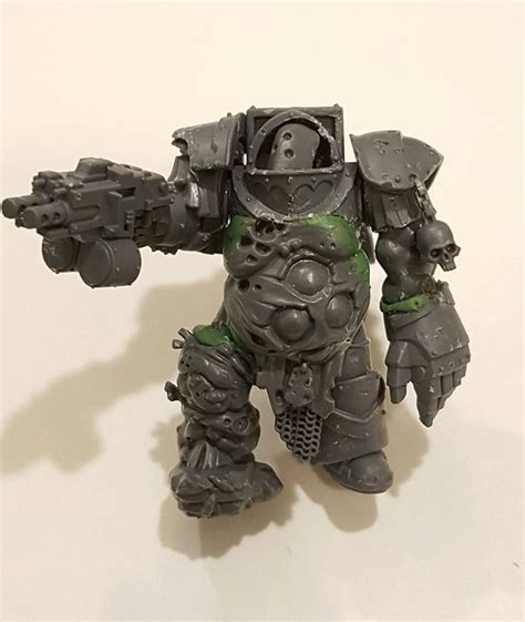 Wip Warhammer 40k Chaos Space Marines Converted Nurgle Terminator