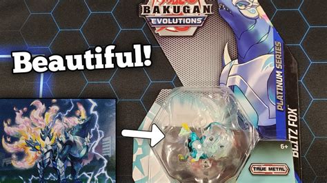 Bakugan Platinum Haos Blitz Fox Opening Evolutions Youtube