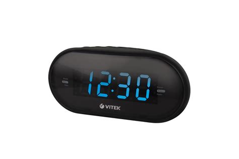 Радиочасы VITEK PLL FM тюнер с памятью на 10 AM/10 FM станций 6602-VT ...