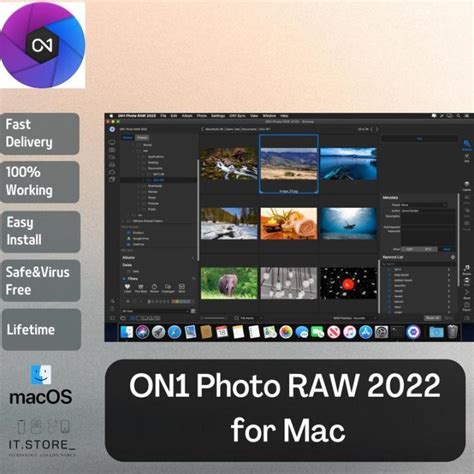 【mac】on1 Photo Raw 2023 Lifetime For Intel And M1 Chip Apple Silicone