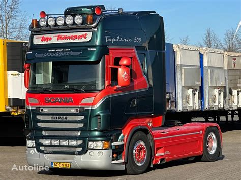 Ťahač Scania R500 V8 TOPLINE 6x2 MIDLIFT EURO 5 RETARDER 2 TANK na