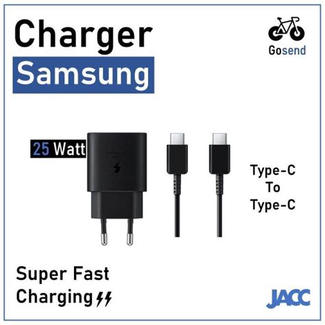 Charger Samsung Original Super Fast Charging 25 Watt Lazada Indonesia