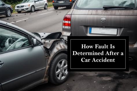 How Fault Is Determined After A Car Accident