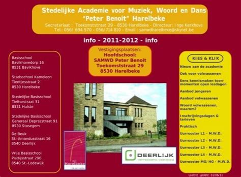 Stedelijke Academie Voor Muziek Woord En Dans