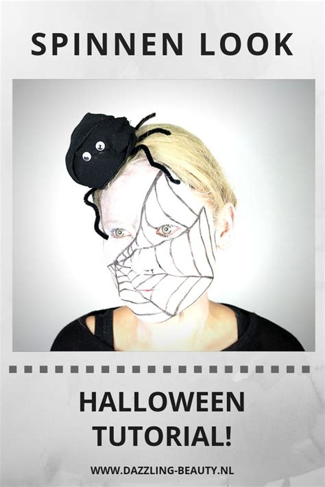 Spinnen Make Up En Kapsel Halloween Tutorial