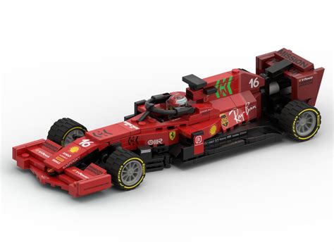 Ferrari F1 SF21 1 10 Scale LEGO TECHNIC MOC LEGO 8386 45 OFF