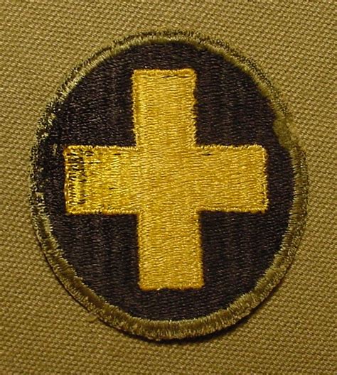 WWII US ARMY 33RD INFANTRY DIVISION OD BORDER GREENBACK PATCH Item 1748