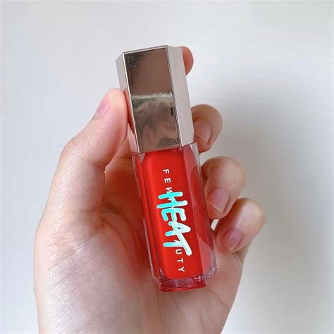 FENTY BEAUTY Gloss Heat Lip Luminizer Plumper 9 ml ส Hot cherry