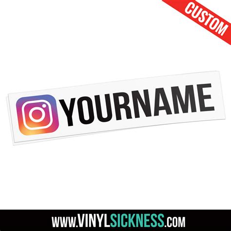 Instagram Logo Vinyl