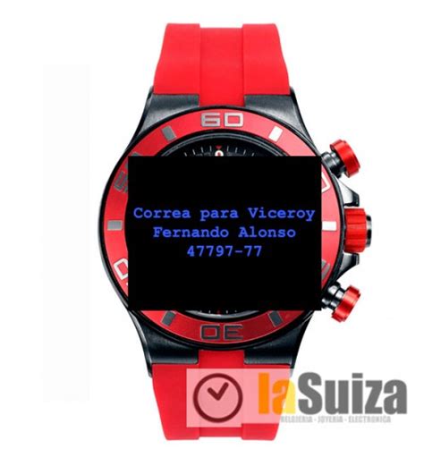 Correa Para Reloj Viceroy Fernando Alonso 47797 77