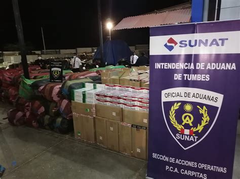 Sunat On Twitter Operativosunat En Tumbes Oficiales De Aduana