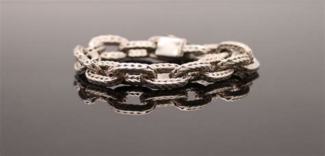 Hermes Bracelet En Argent Milli Mes Maille For At