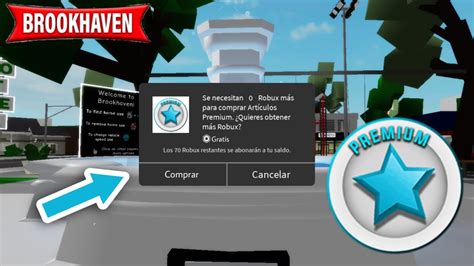 COMO CONSEGUIR EL PREMIUM EN BROOKHAVEN GRATIS BROOKHAVEN ROBLOX RP