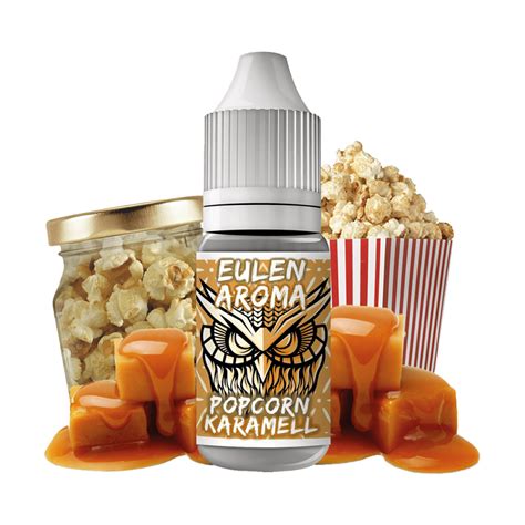 Popcorn Caramel E Liquid Flavors By Owl Intaste