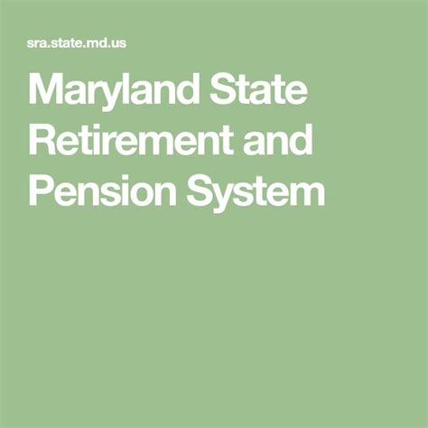 Maryland Pension Exclusion Rules